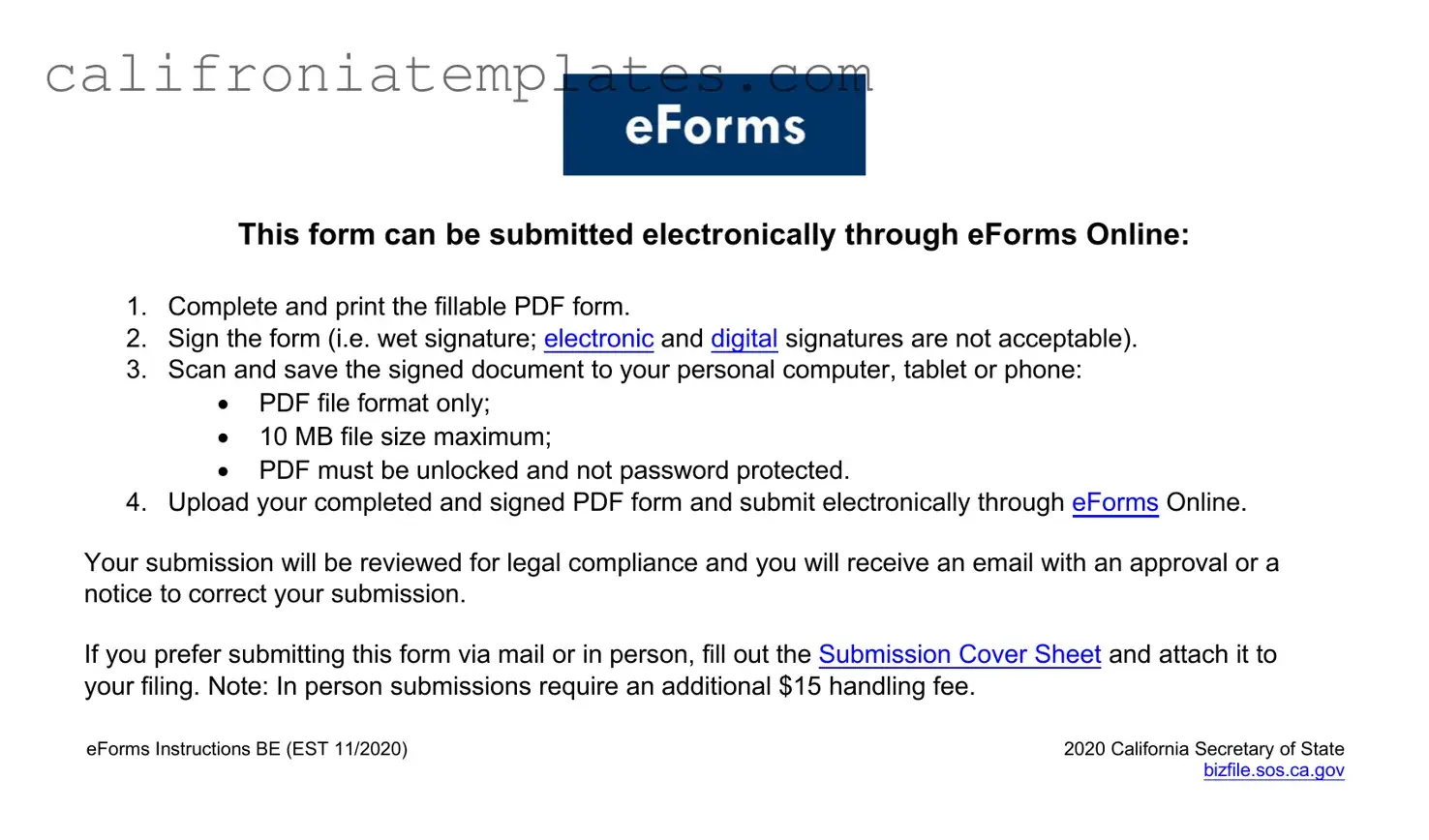 Fill Out a Valid California Llp 2 Template