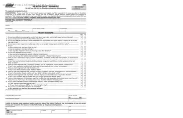 Fill Out a Valid California Dmv Dl 546 Template